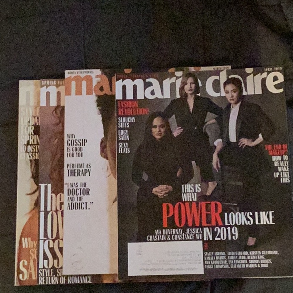 Marie Claire Magazines (4)